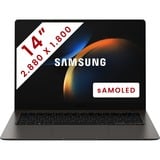 SAMSUNG Galaxy Book3 Pro (NP940XFG-KC1BE) 14" laptop Donkergrijs | Core i7-1360P | Iris Xe Graphics | 16 GB | 512 GB SSD