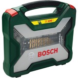 Bosch 100-delige X-Line titanium boren- en schroefbitset boor- en bitset Groen