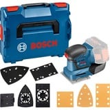 Bosch GSS 18V-10 Professional vlakschuurmachine Blauw, Incl. L-BOXX, accu en oplader niet inbegrepen