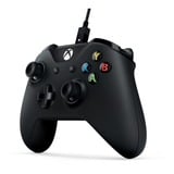 Microsoft  Xbox controller + kabel voor windows Zwart
