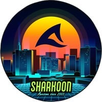 Sharkoon SFM11 Floor Mat (Retro) beschermingsmat Blauw/geel