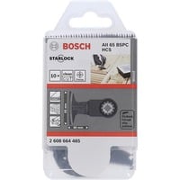 Bosch HSC Invalzaagblad Hardwood AII 65 BSPC 65 mm, 10 stuks