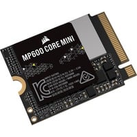 Corsair MP600 CORE MINI 2 TB SSD Zwart, PCIe 4.0 x4, NVMe 1.4, M.2 2230