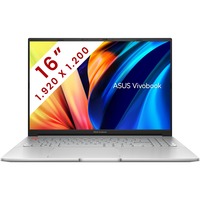 ASUS Vivobook Pro 16 (K6602ZC-N1107W) 16" laptop Zilver | Core i7-12650H | RTX 3050 | 16 GB | 512 GB SSD