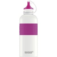 SIGG CYD Pure White Touch Berry 0,6 L drinkfles Wit/paars