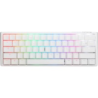 Ducky One 3 Mini White, gaming toetsenbord Wit/zilver, BE Lay-out, Cherry MX RGB Speed Silver, RGB leds, 60%, ABS