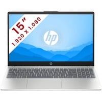 HP 15 (fd0020nb) 15.6" laptop Zilver | Core i5-1334U | Iris Xe Graphics | 16 GB | 1 TB SSD