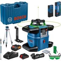 Bosch BOSCH GRL 650 CHVG Set +BT +GR    KOFFER roterende laser Blauw