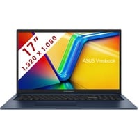 ASUS Vivobook 17 (X1704ZA-AU043W) 17.3" laptop Donkerblauw | Core i5-1235U | Iris Xe Graphics | 16 GB | 512 GB SSD