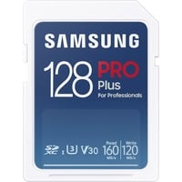 SAMSUNG PRO Plus 128 GB SDXC (2021) geheugenkaart Wit, UHS-I U3, klasse 10, V30