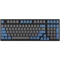 Leopold FC980MBTN/EGBPD, gaming toetsenbord Grijs/blauw, US lay-out, Cherry MX Brown, 96% size, PBT Double Shot, Bluetooth 5.1