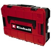 Einhell Einh E-Case S-F incl. grid foam gereedschapskist Zwart/rood