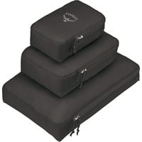 Osprey Ultralight Packing Cube Set tas Zwart, drie formaten, L, M en S