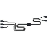 Cooler Master 1 to 3 ARGB splitter kabel Zwart